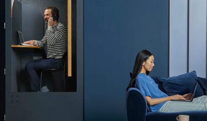 Can Phone Booths Solve Privacy Issues in Open Offices?