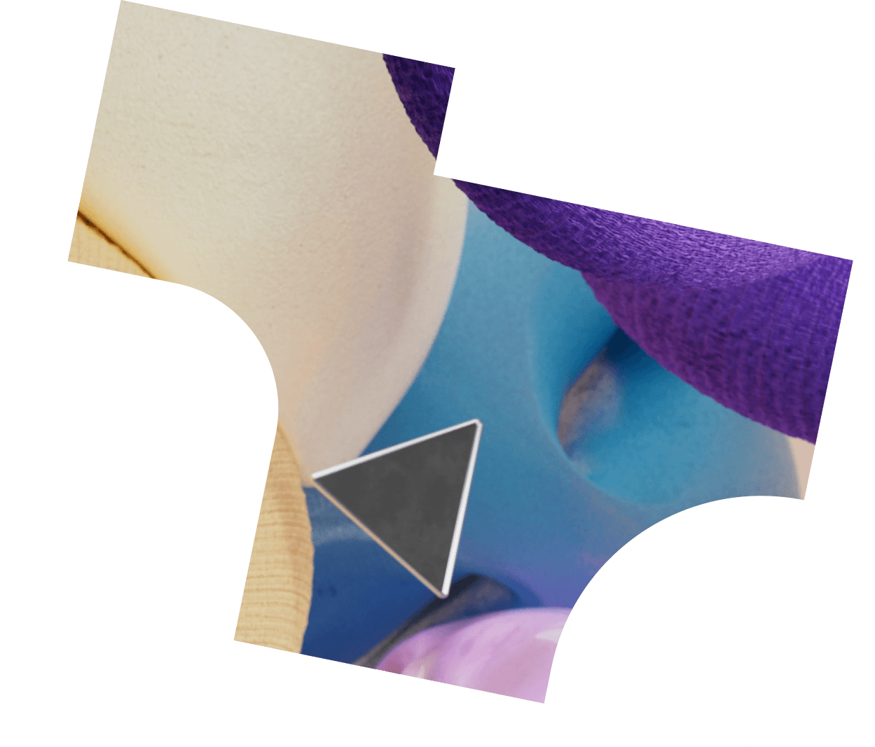 Middle newsletter collage layer